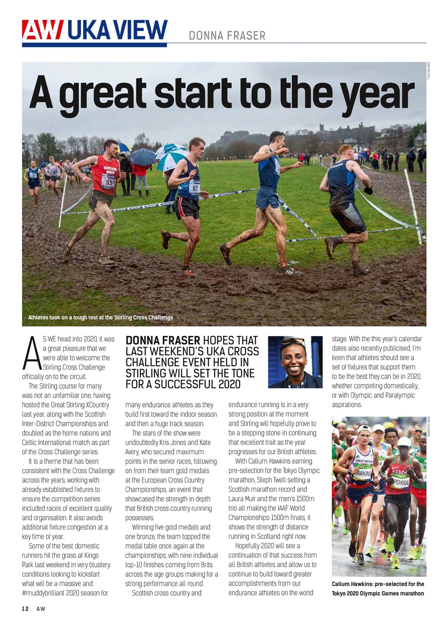 AW – Athletics Weekly Magazine Preview Pages