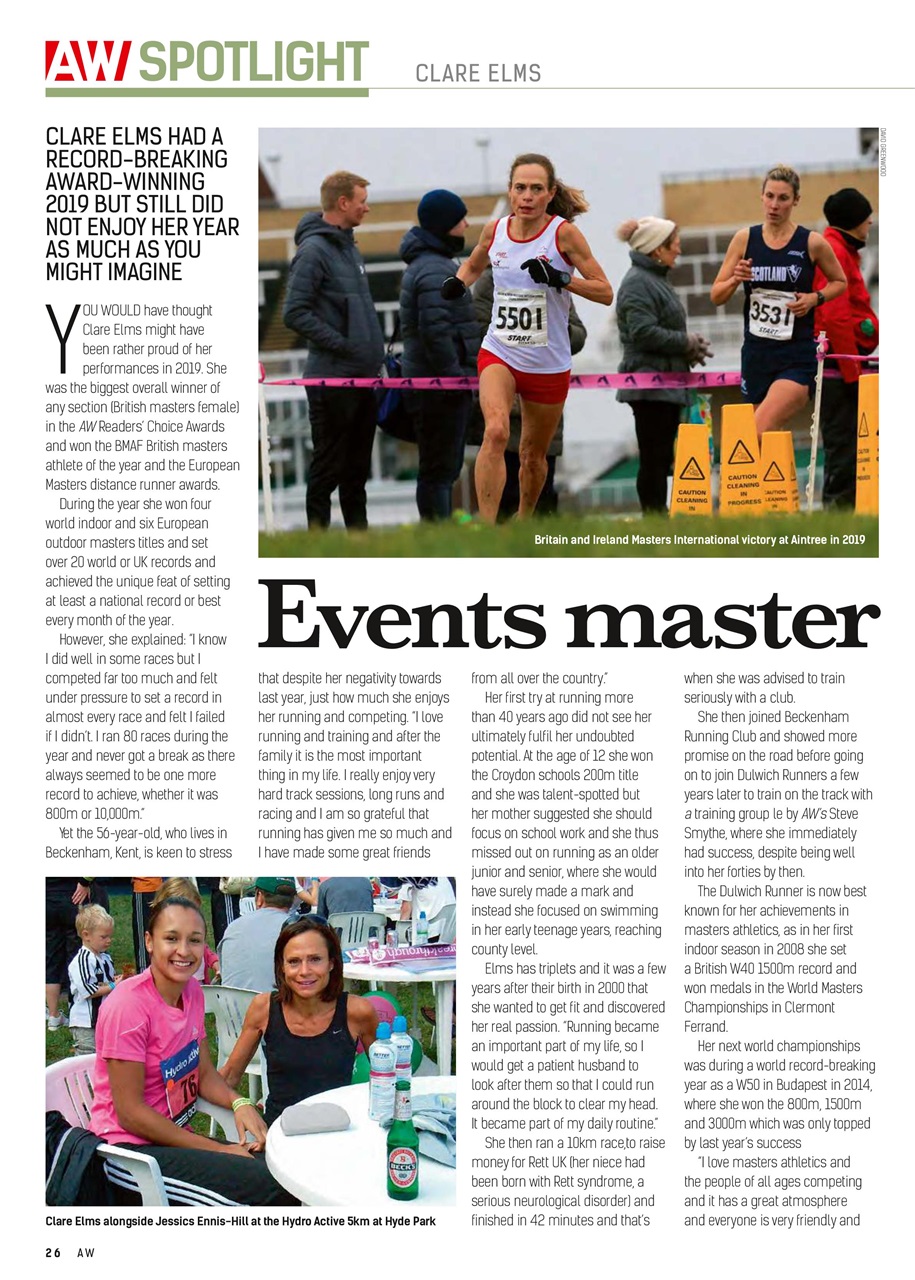 AW – Athletics Weekly Magazine Preview Pages