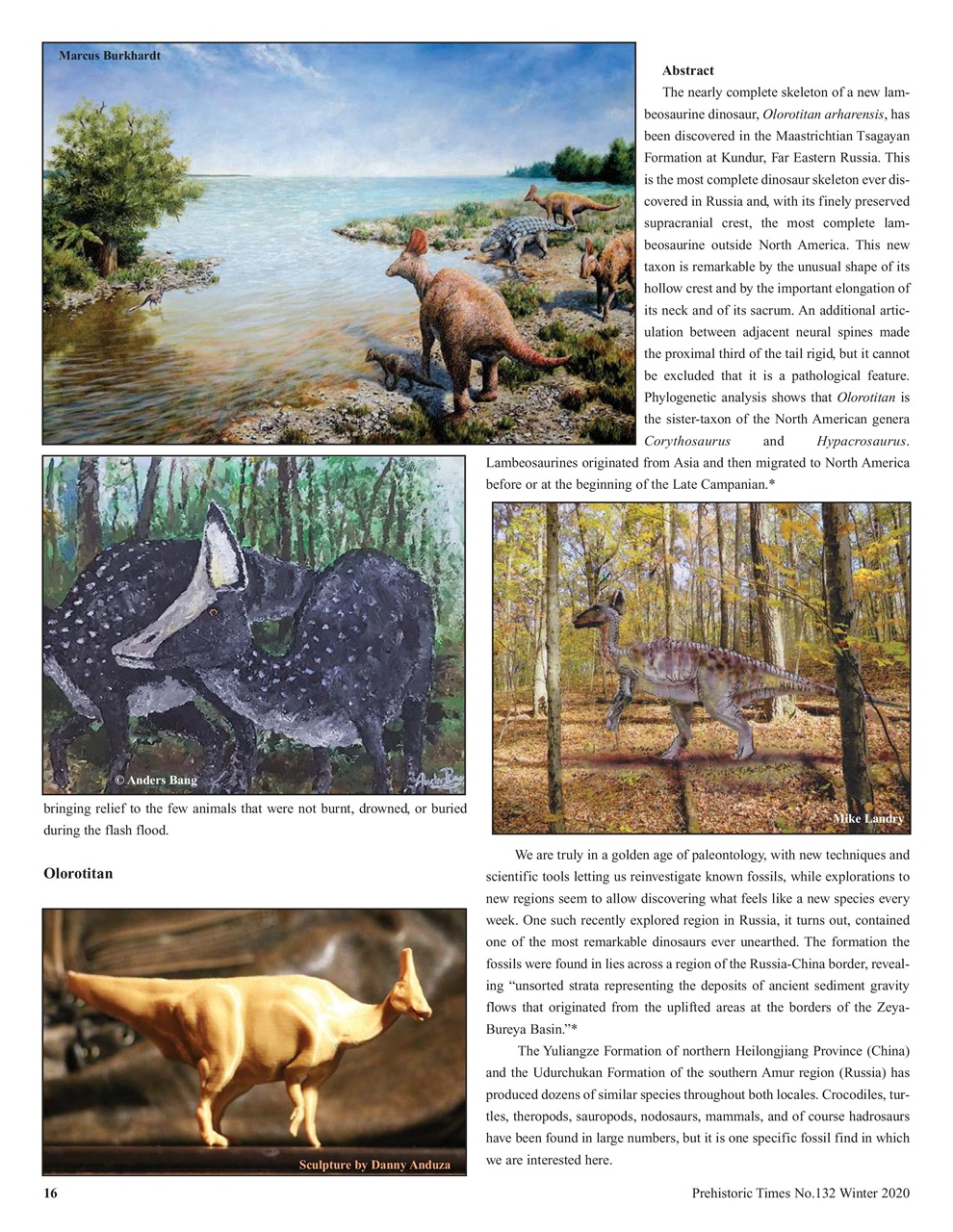 Prehistoric Times Preview Pages