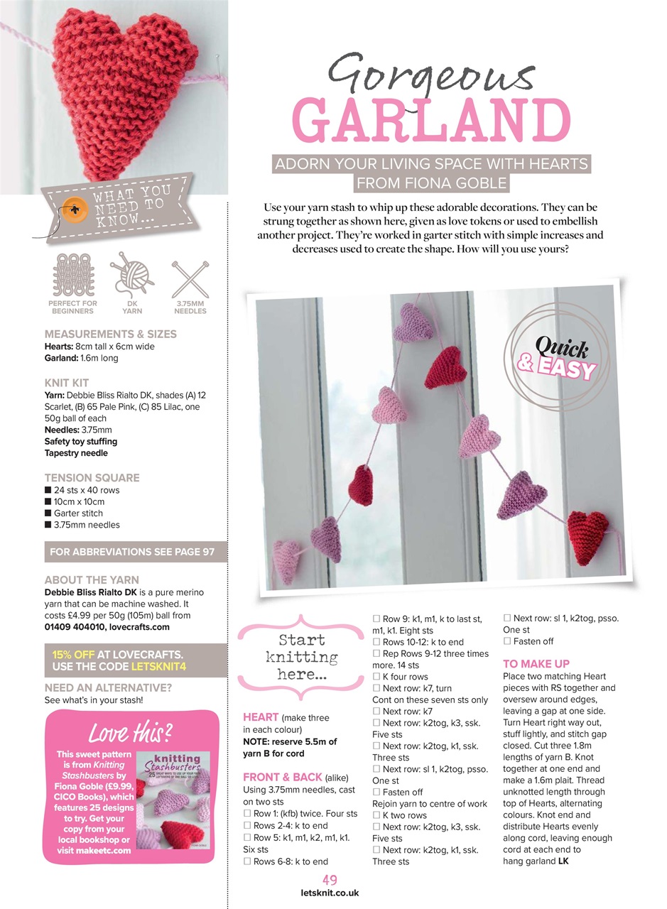 Let's Knit Preview Pages