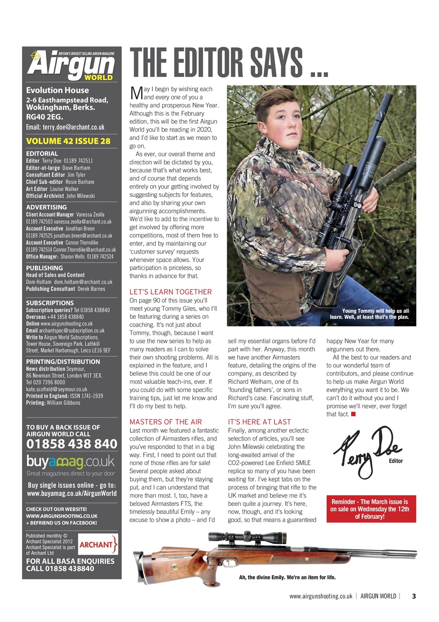 Airgun World Preview Pages