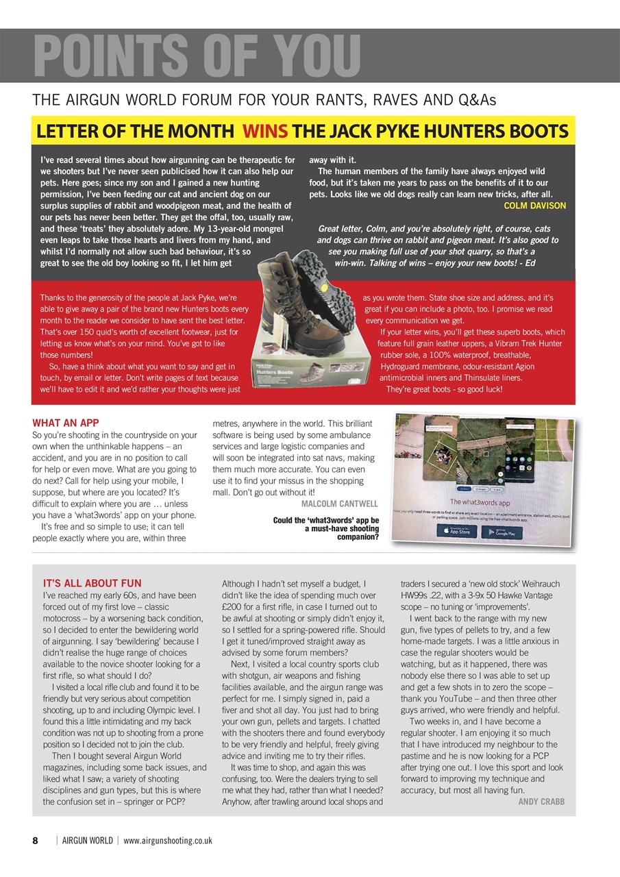 Airgun World Preview Pages