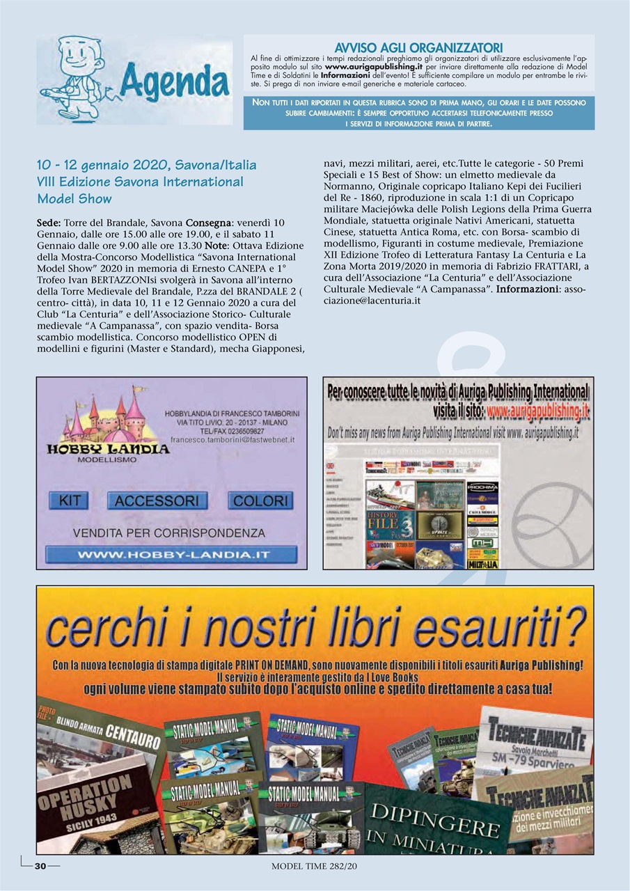 Model Time Preview Pages