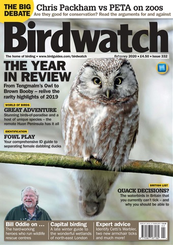 Birdwatch Magazine issue February 2020