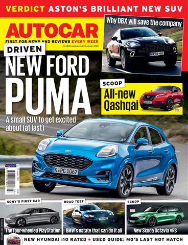Autocar issue Jan 15th 2020