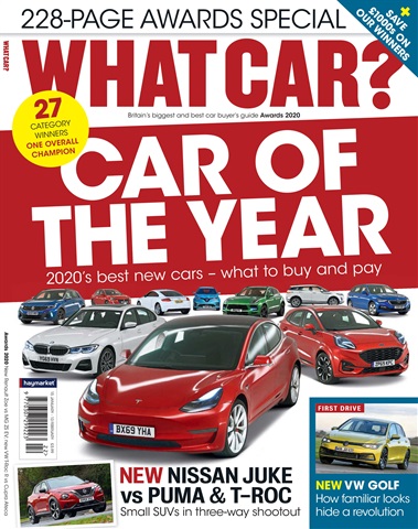 What Car? issue Awards 2020