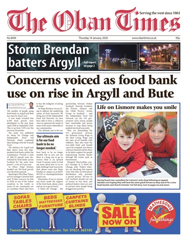 The Oban Times & Lochaber Times issue 16 January 2020