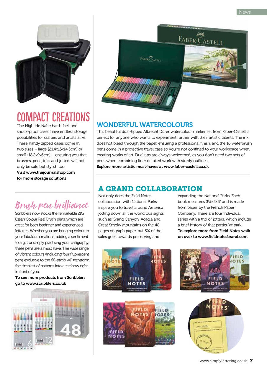 Simply Lettering Preview Pages