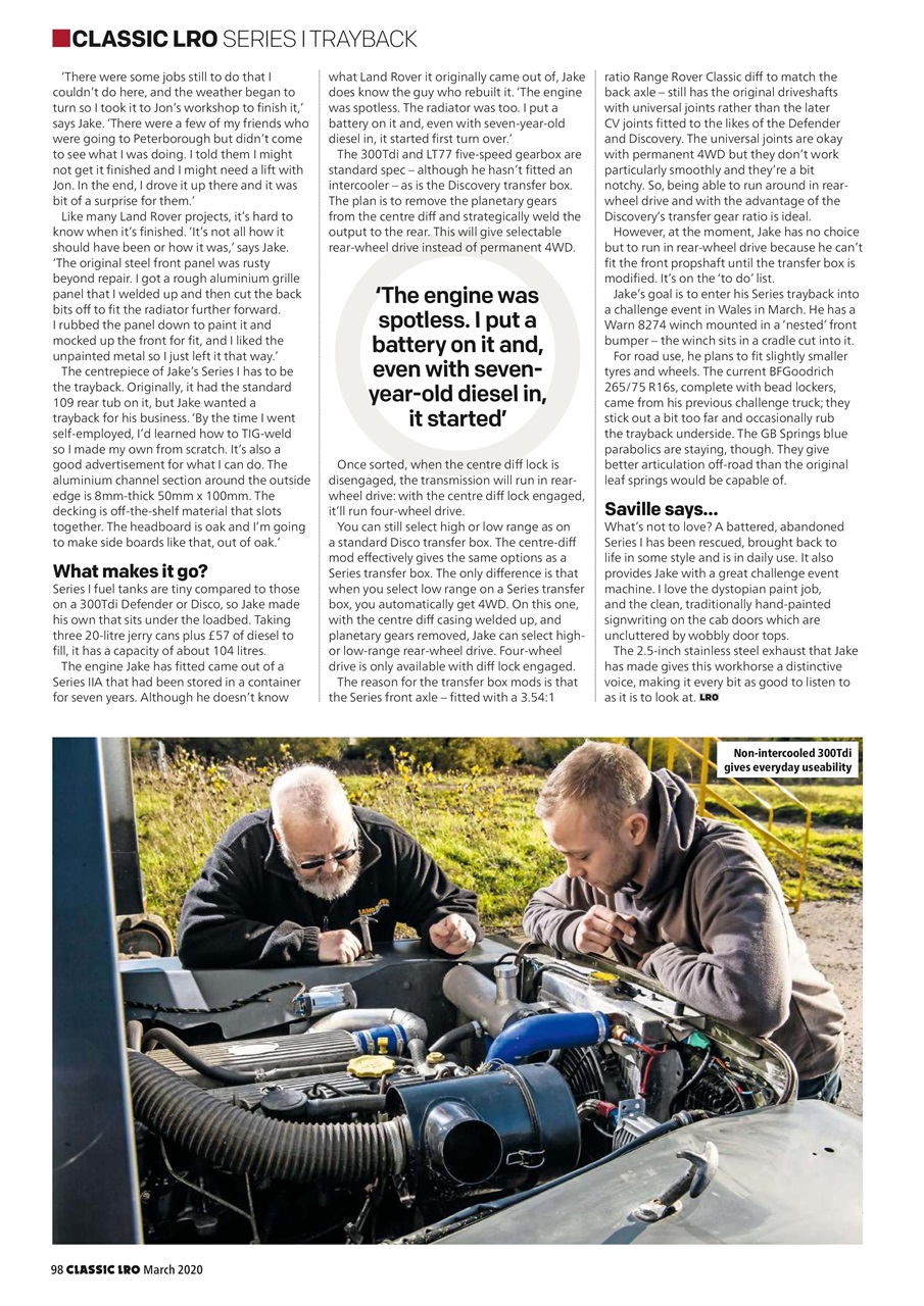 Land Rover Owner Preview Pages