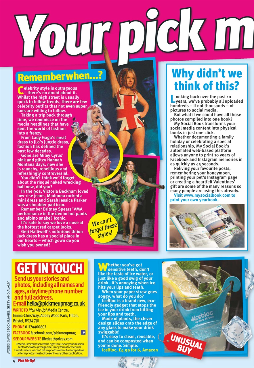 Pick Me Up Preview Pages