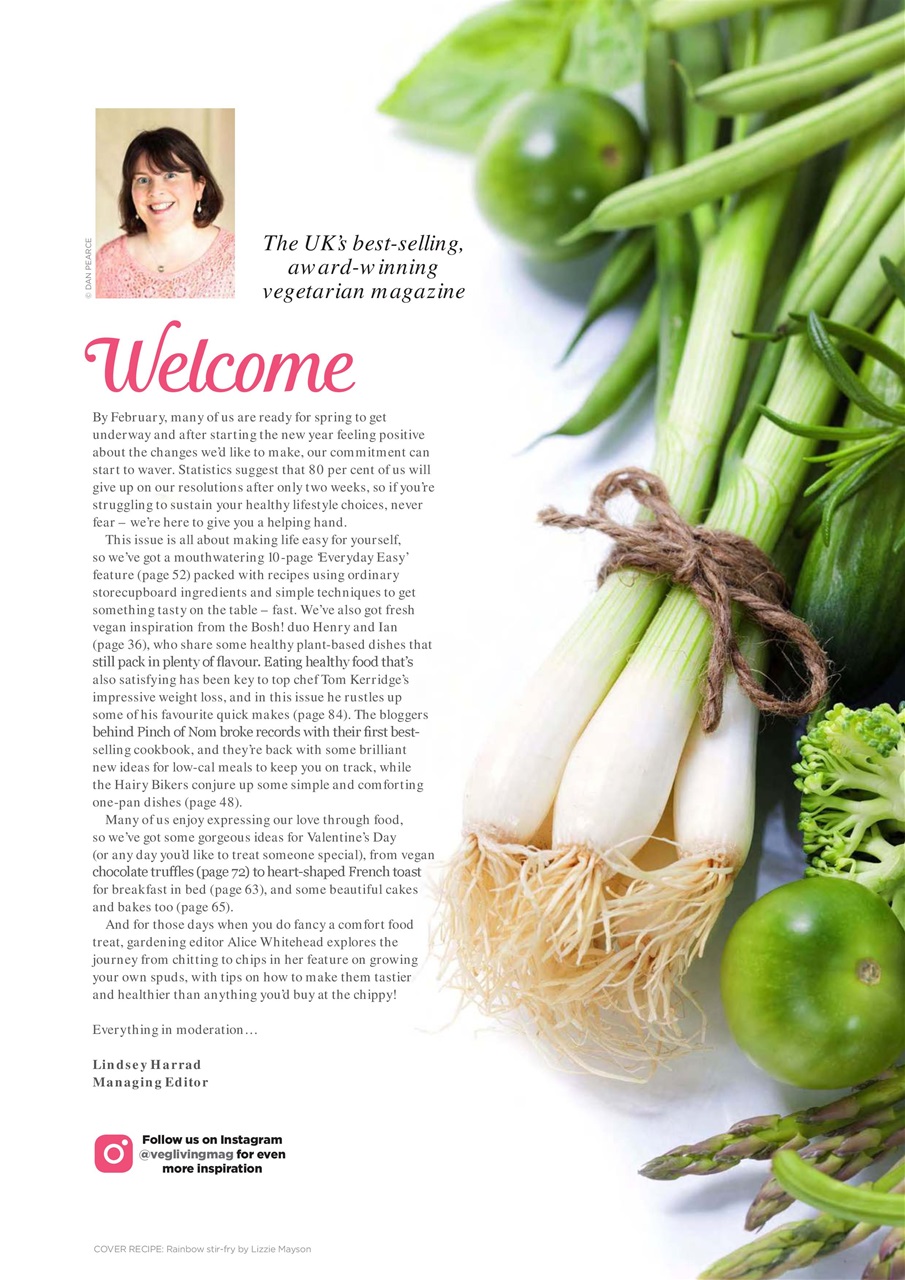 Vegetarian Living Preview Pages