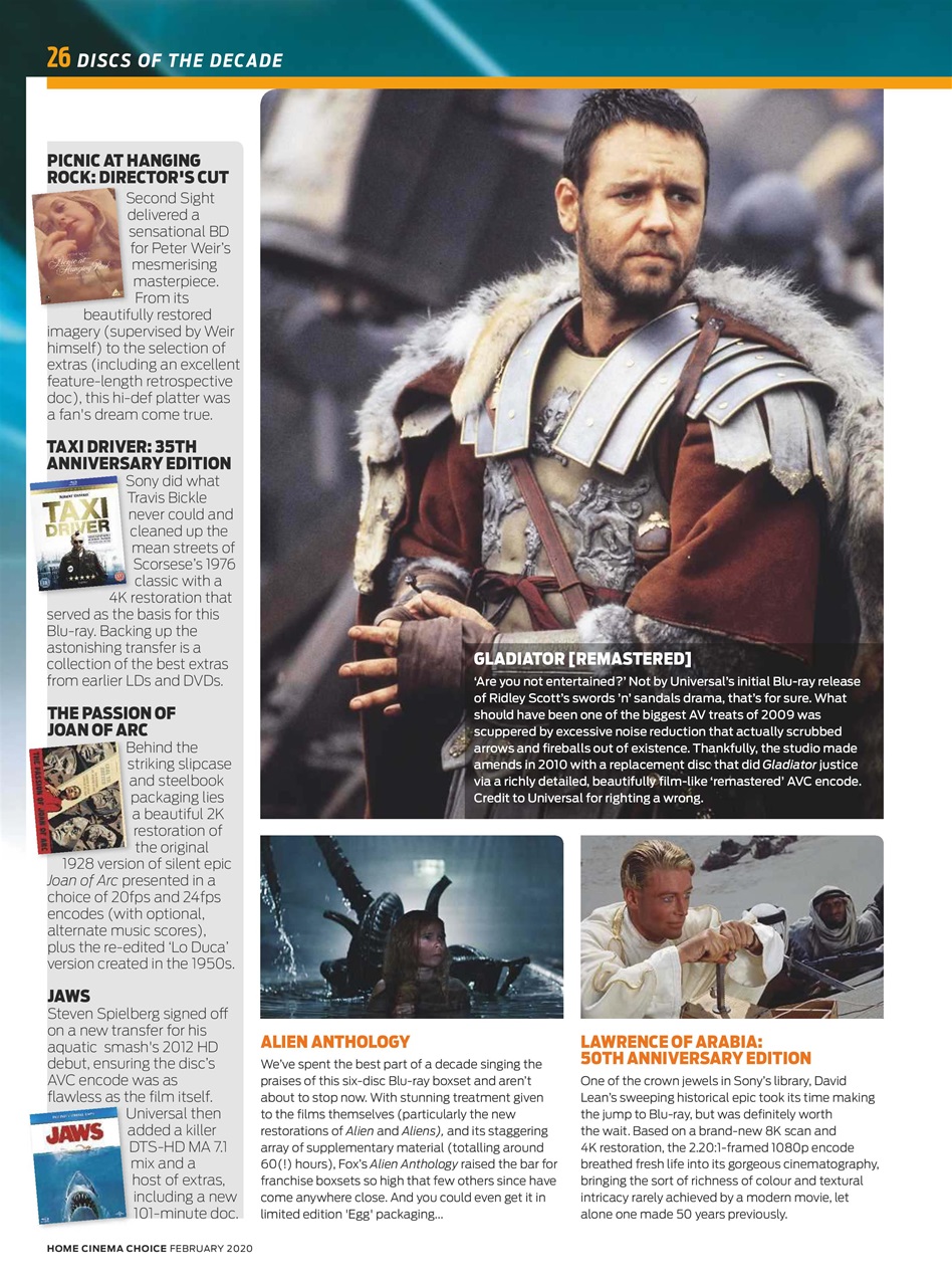 Home Cinema Choice Preview Pages