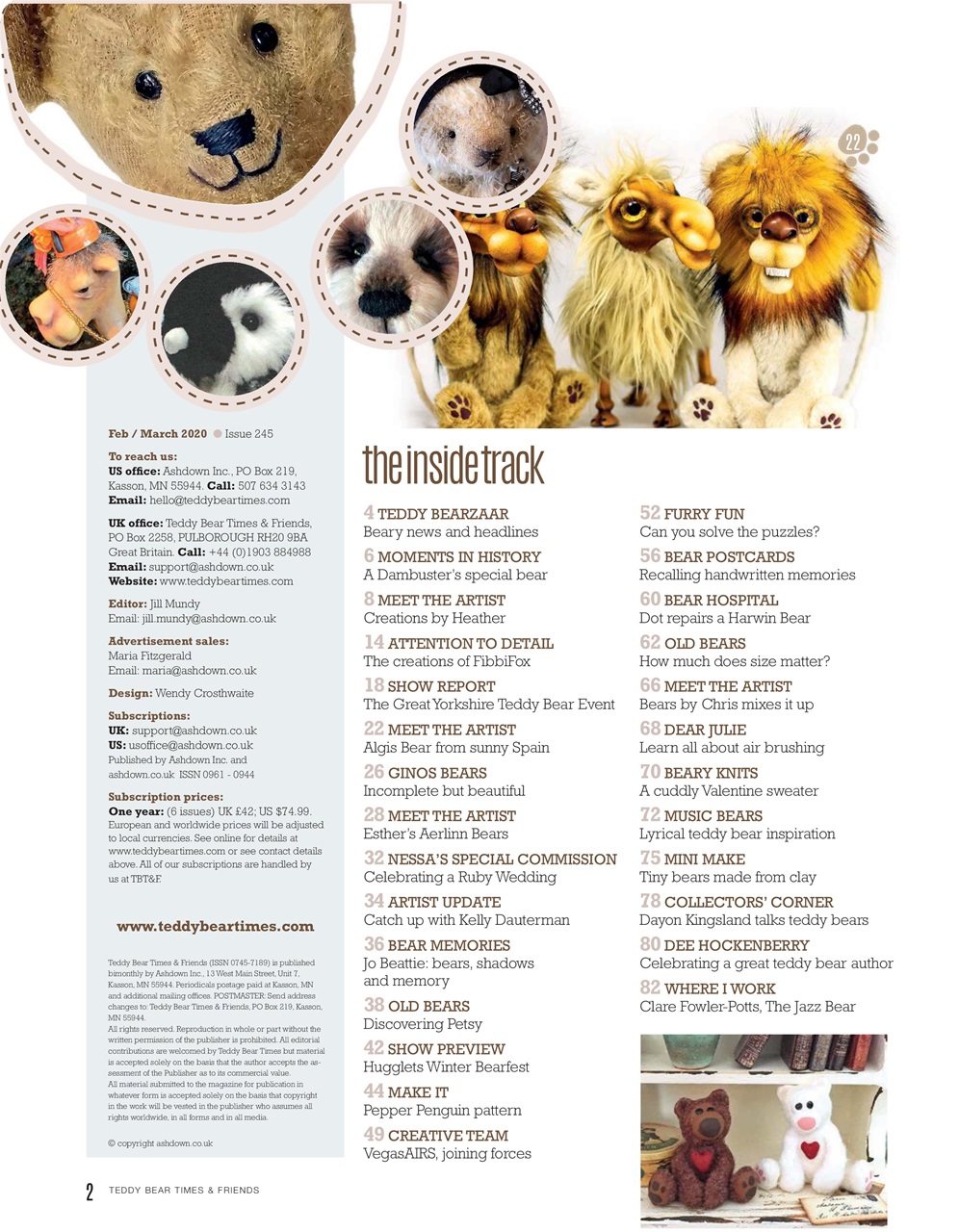 Teddy Bear Times Preview Pages