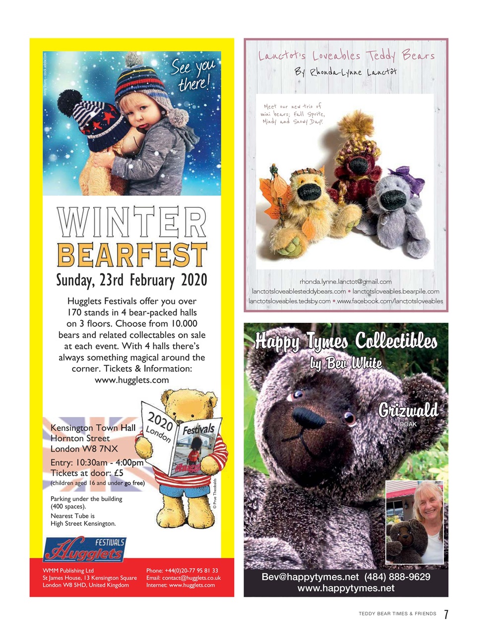 Teddy Bear Times Preview Pages