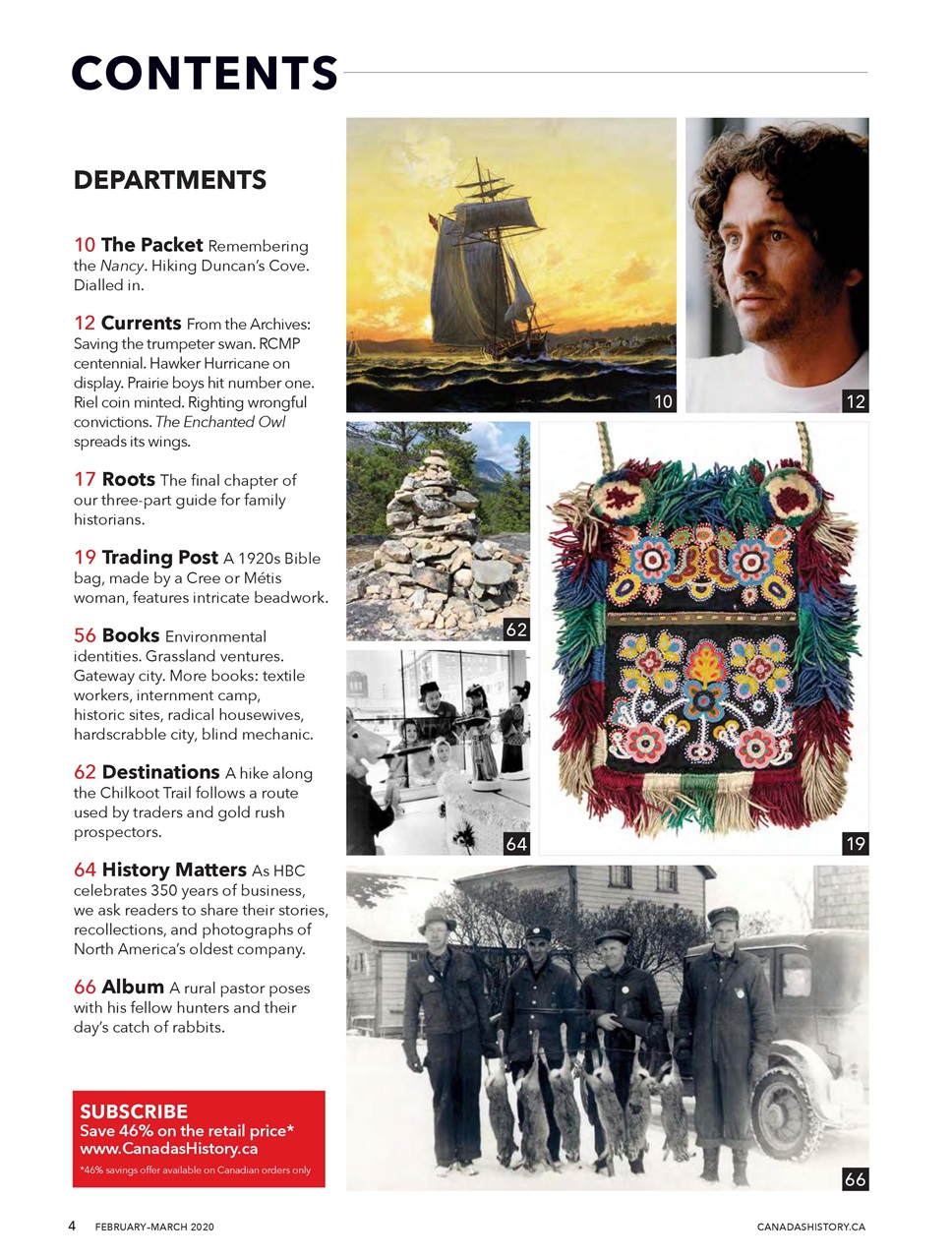 Canada's History Preview Pages