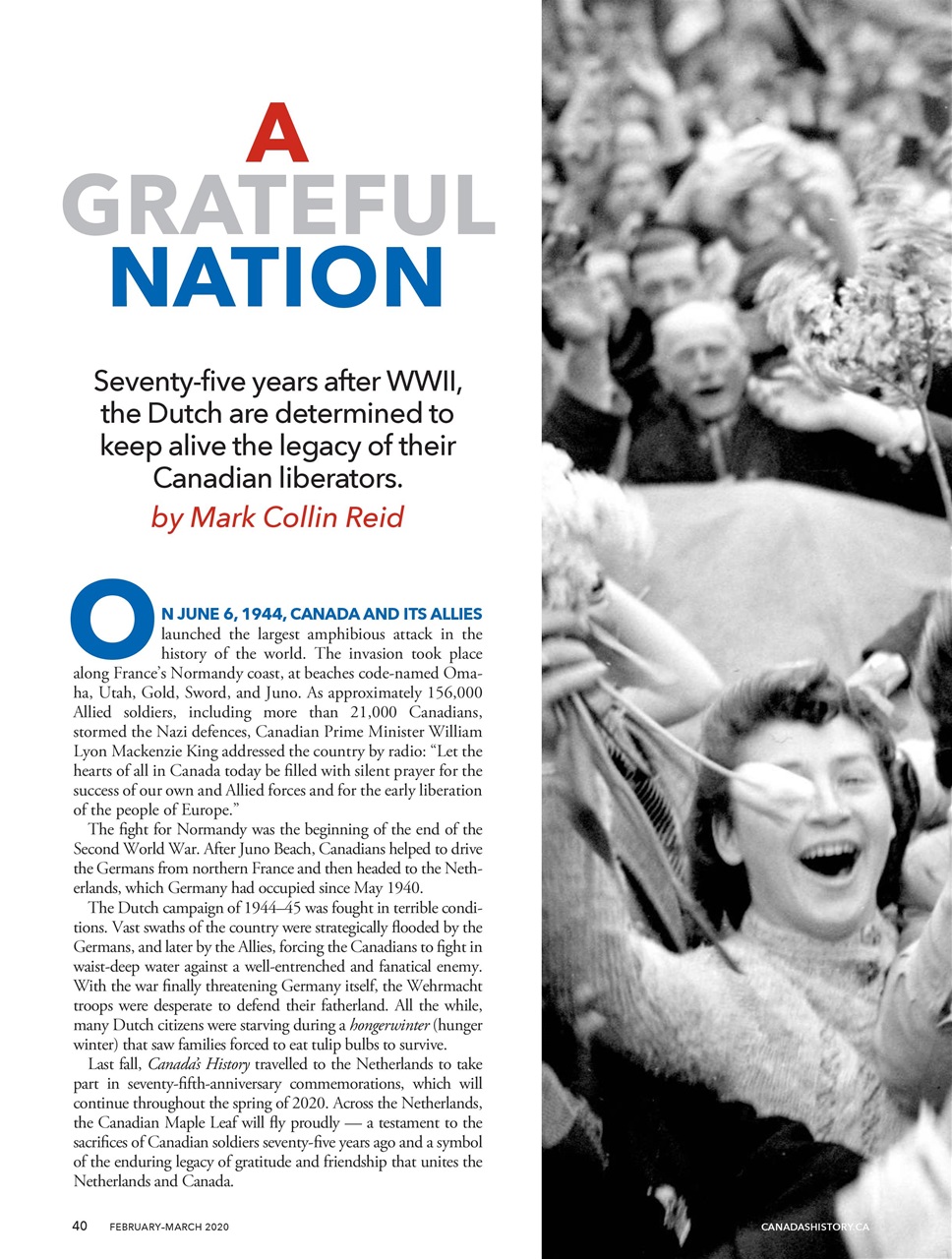 Canada's History Preview Pages
