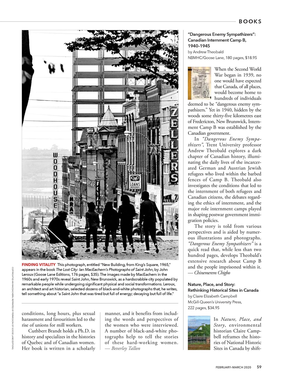 Canada's History Preview Pages
