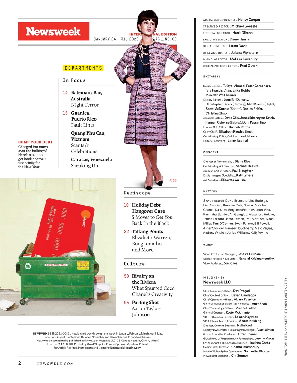 Newsweek International Preview Pages