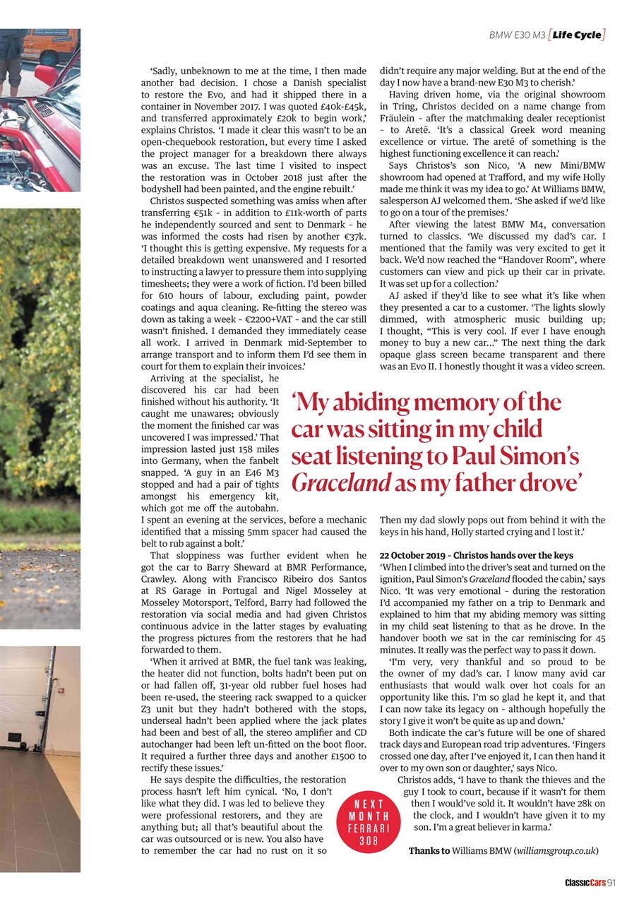 Classic Cars Preview Pages