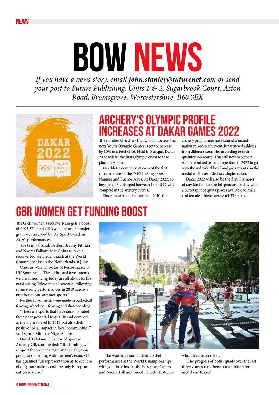 Bow International Preview Pages