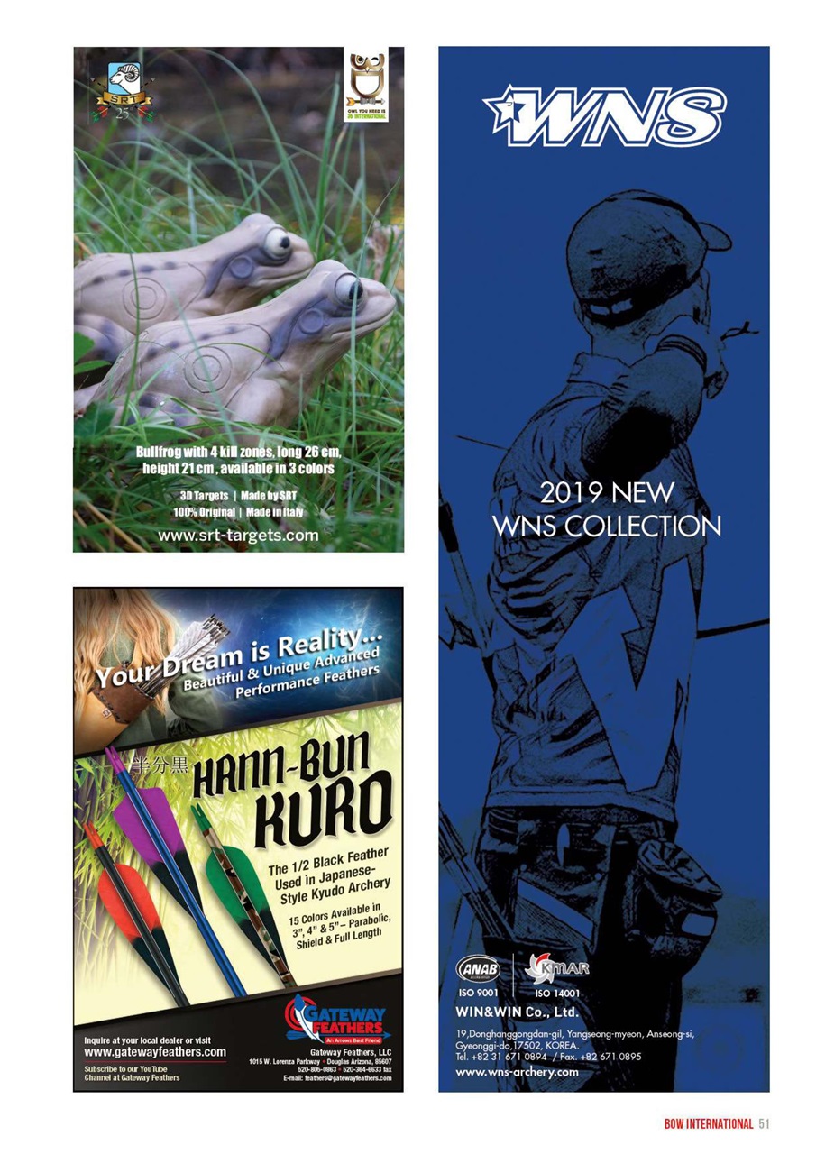 Bow International Preview Pages