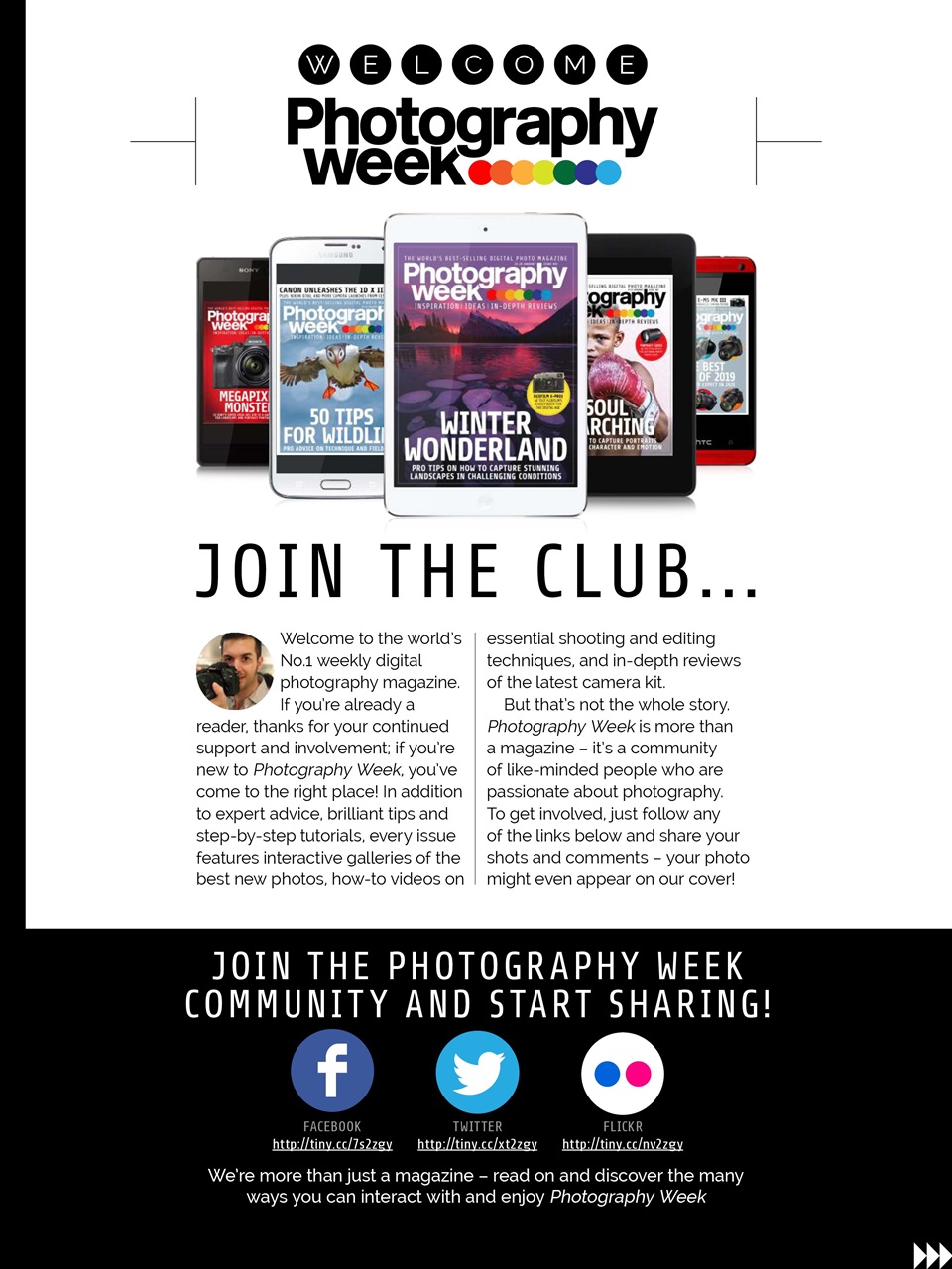 Photography Week Preview Pages