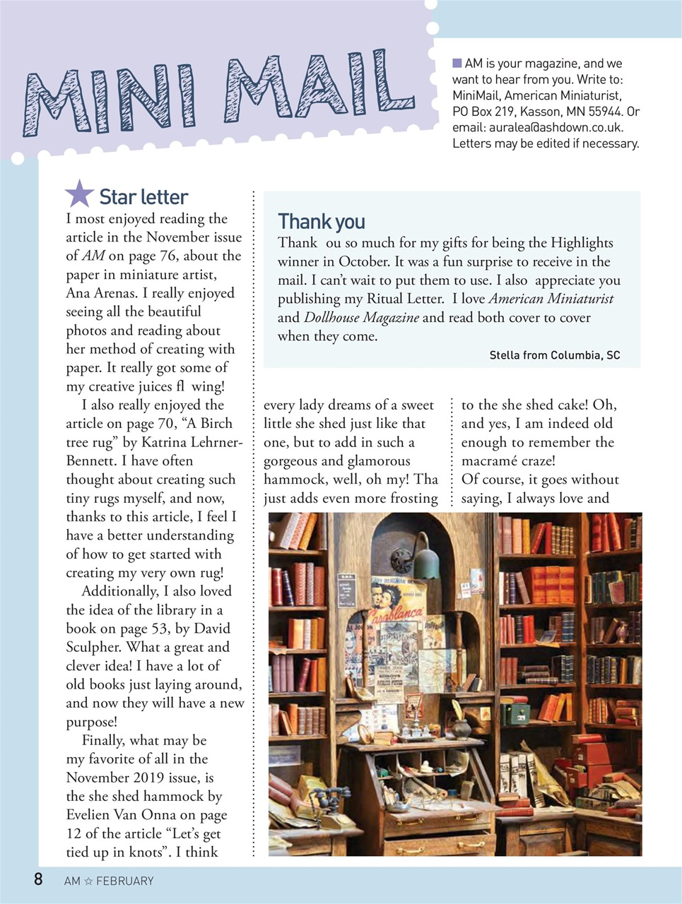 American Miniaturist Preview Pages