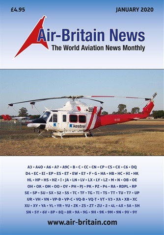 Air Britain News issue January 2020