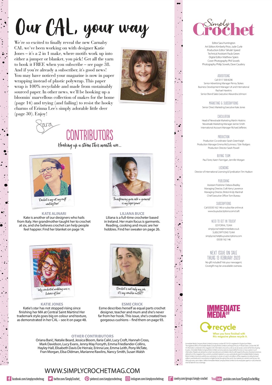 Simply Crochet Preview Pages