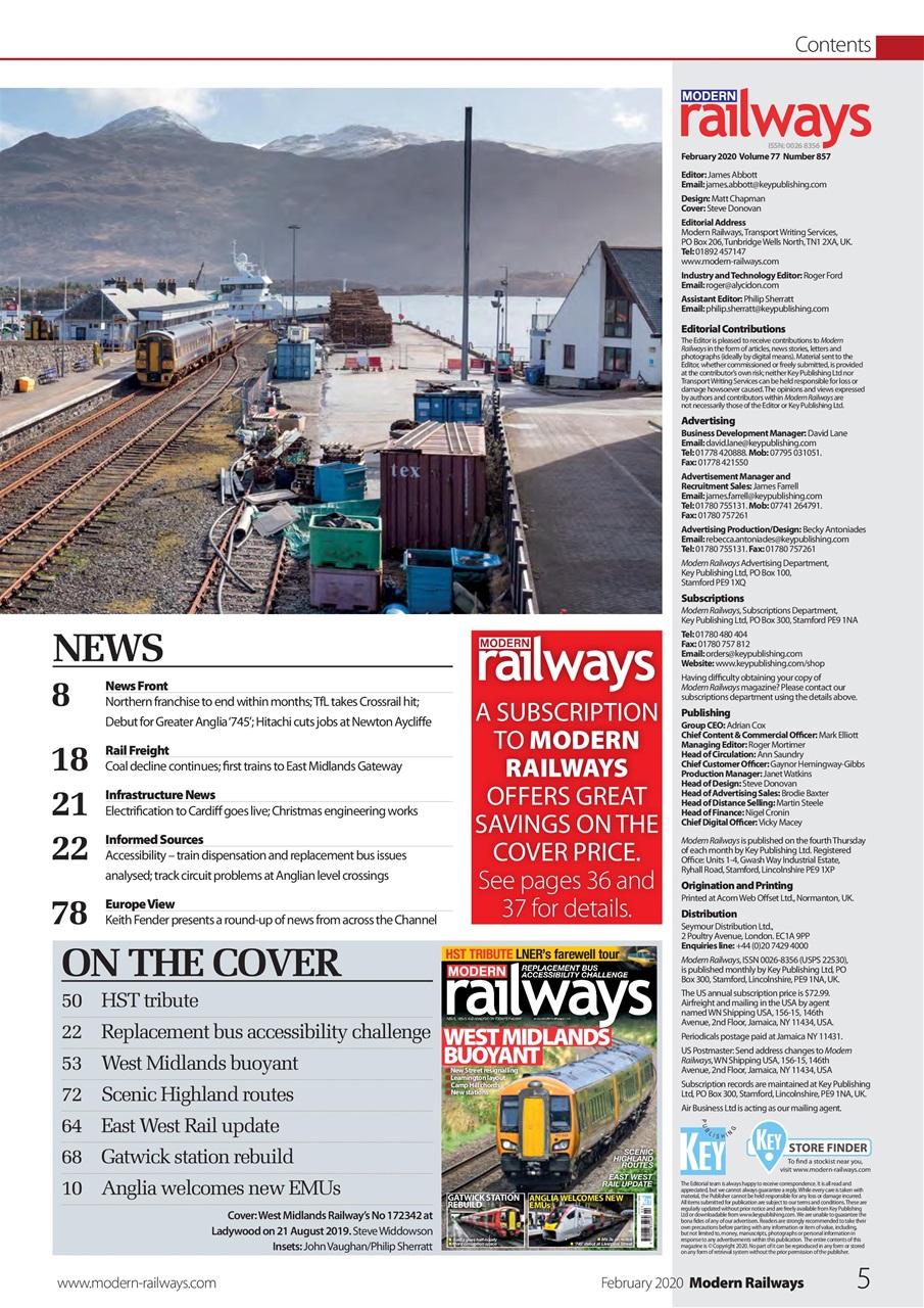 Modern Railways Preview Pages