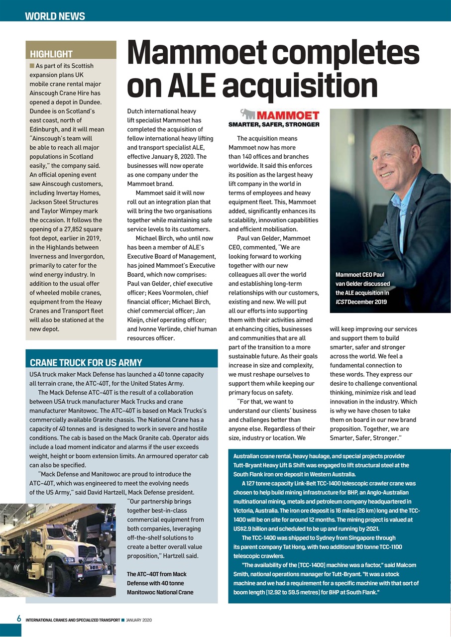 Int. Cranes and Specialized Transp Preview Pages