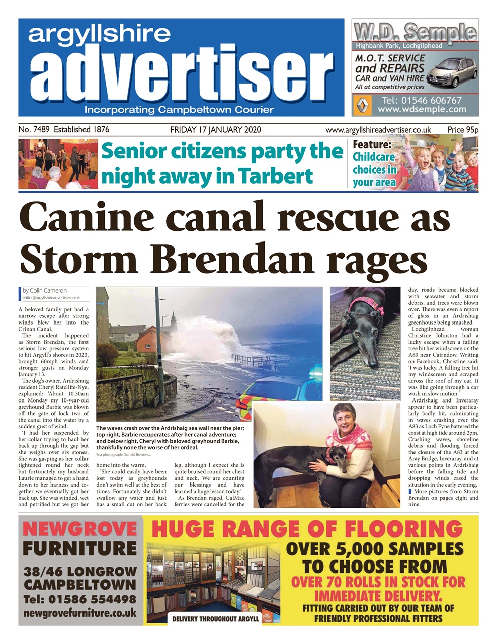 Argyllshire Advertiser Preview Pages