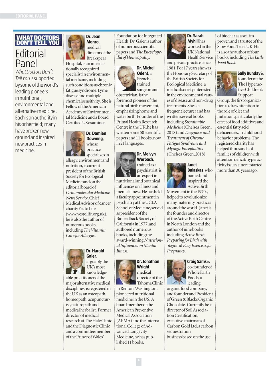 What Doctors Don't Tell You Preview Pages