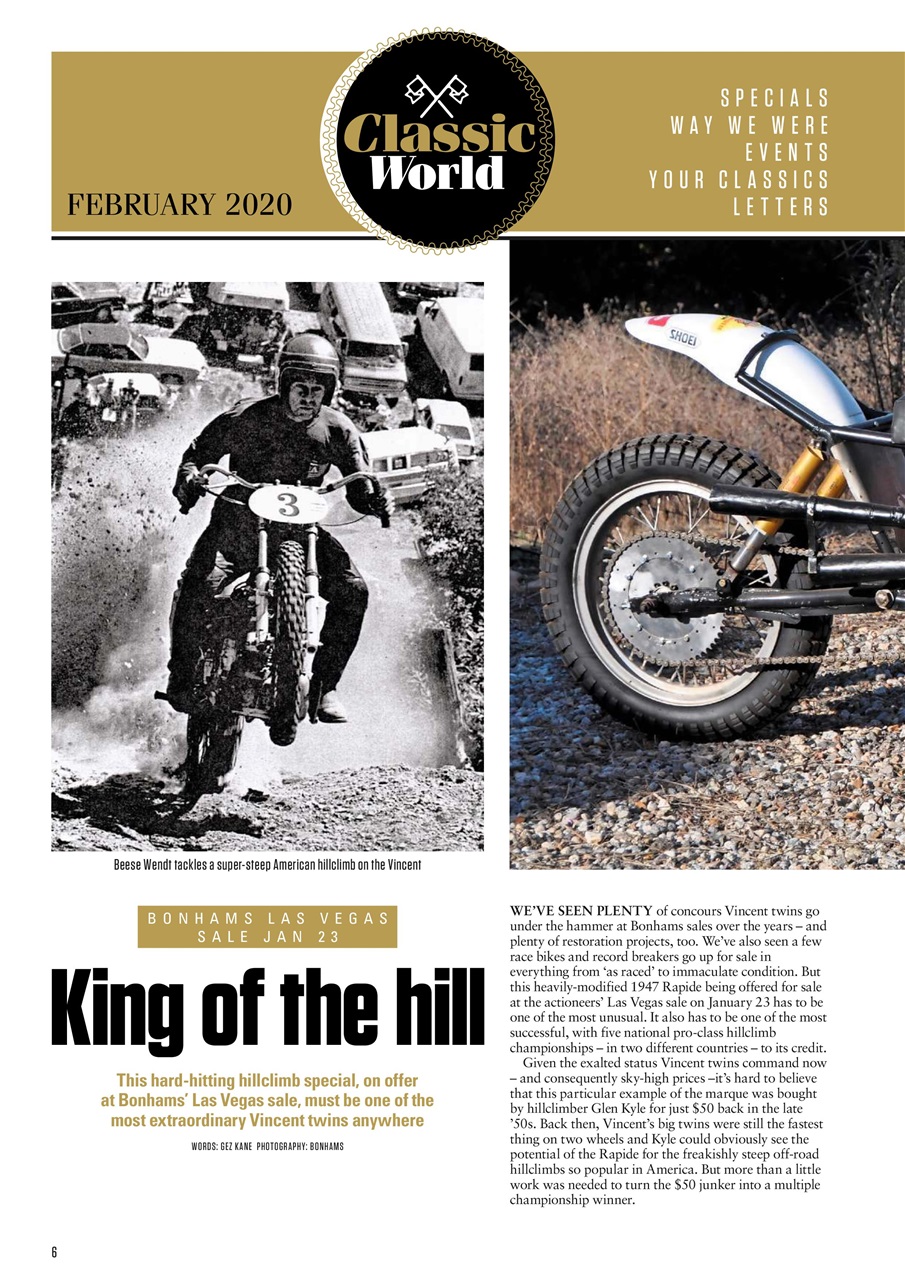 Classic Bike Preview Pages