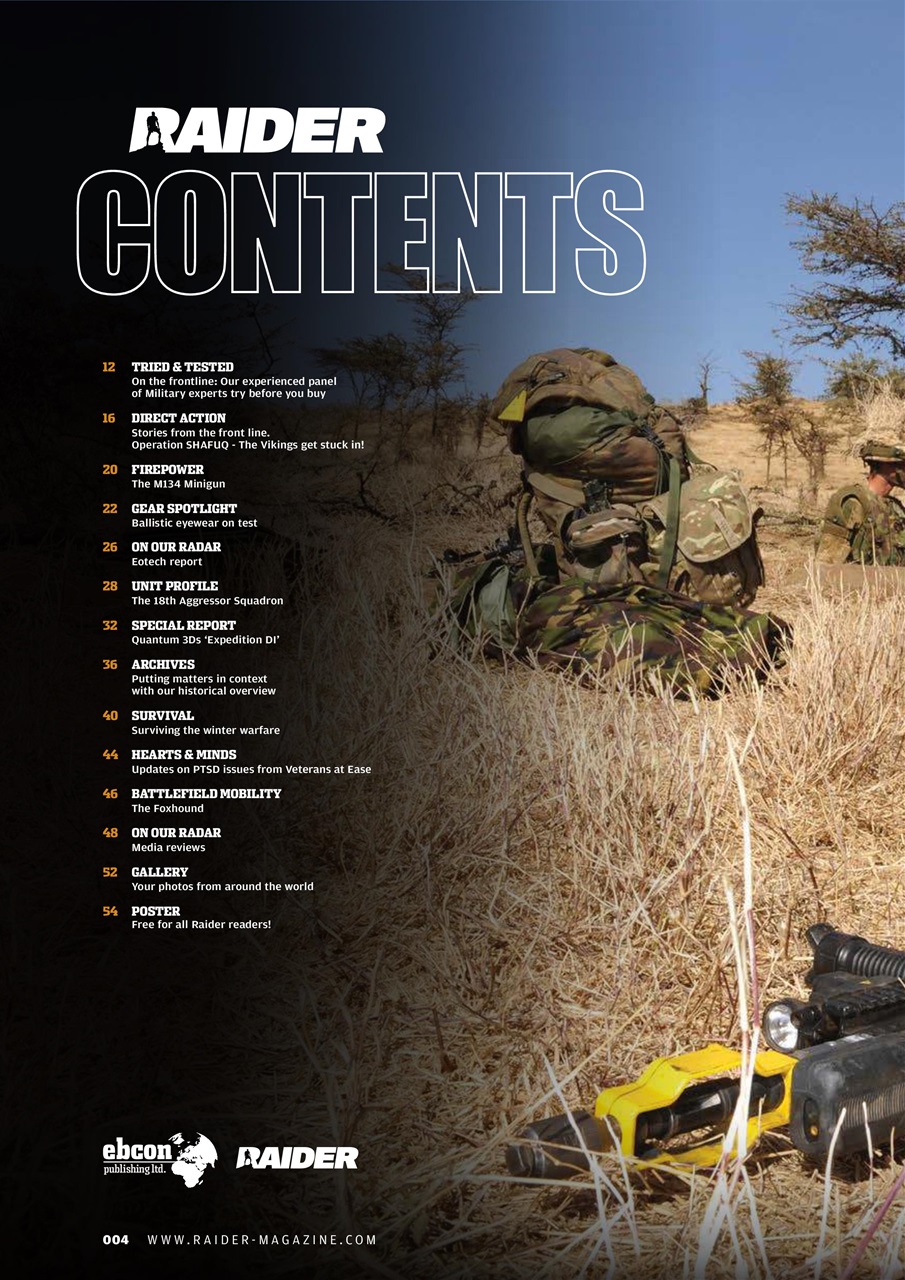 Raider Preview Pages