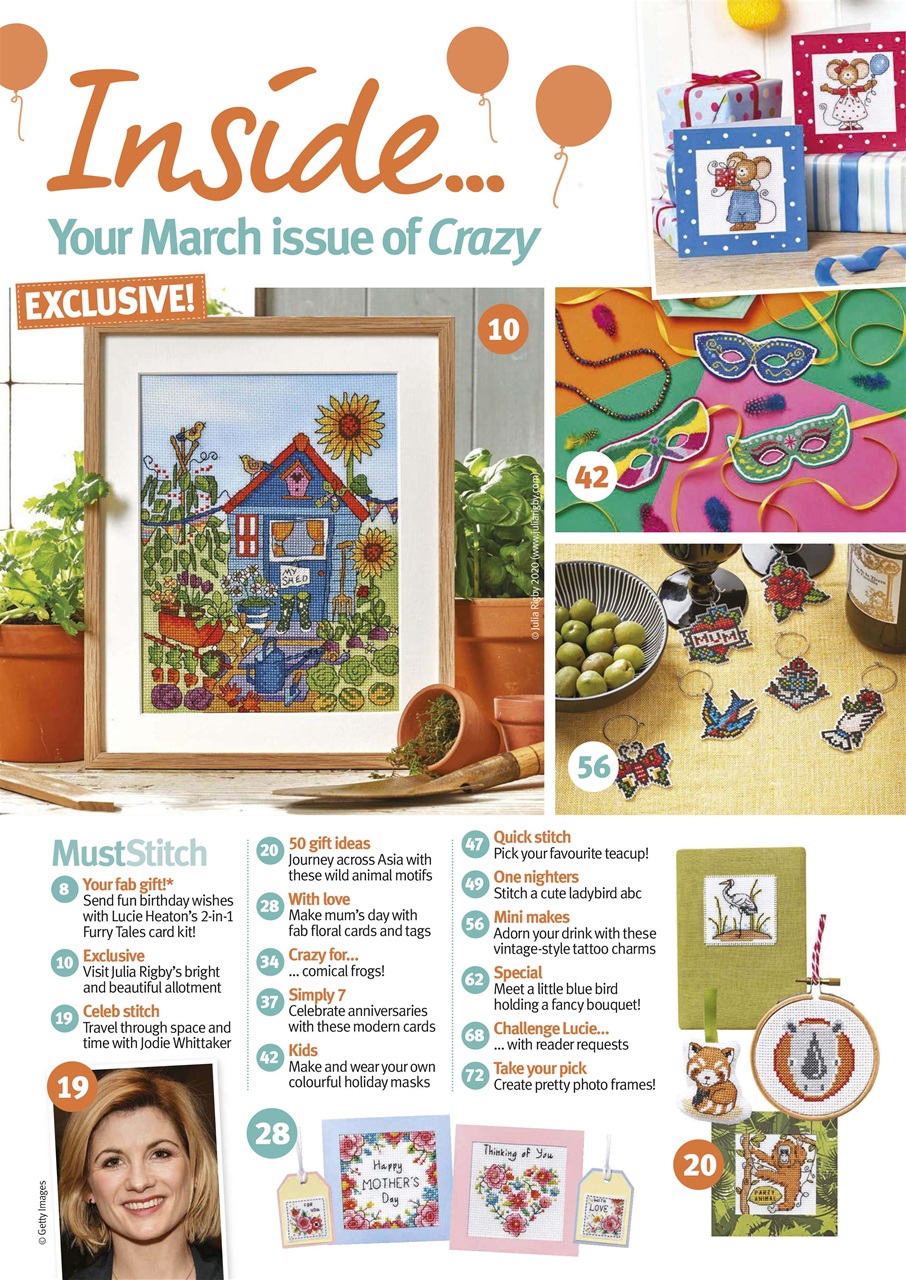 Cross Stitch Crazy Preview Pages