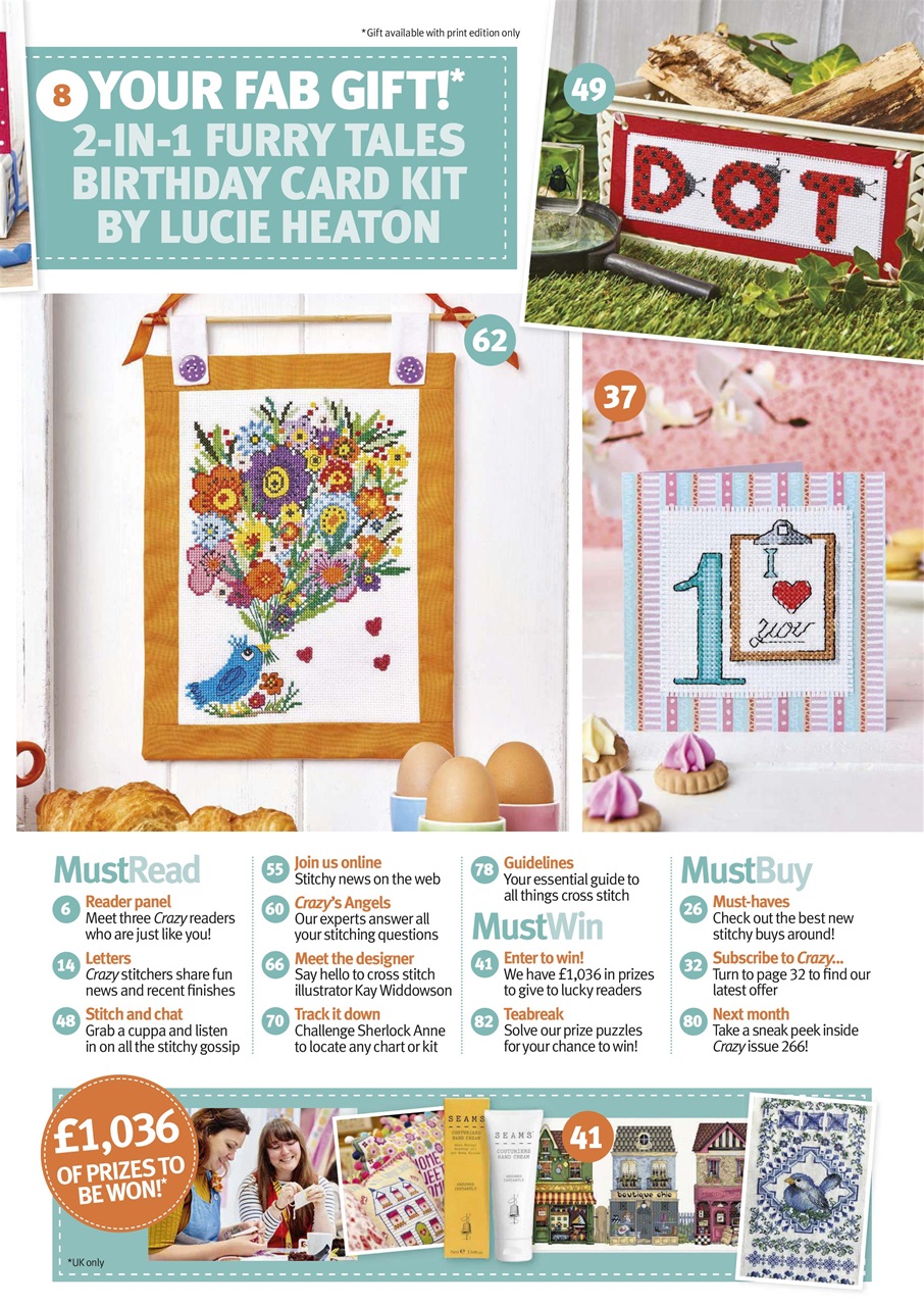 Cross Stitch Crazy Preview Pages