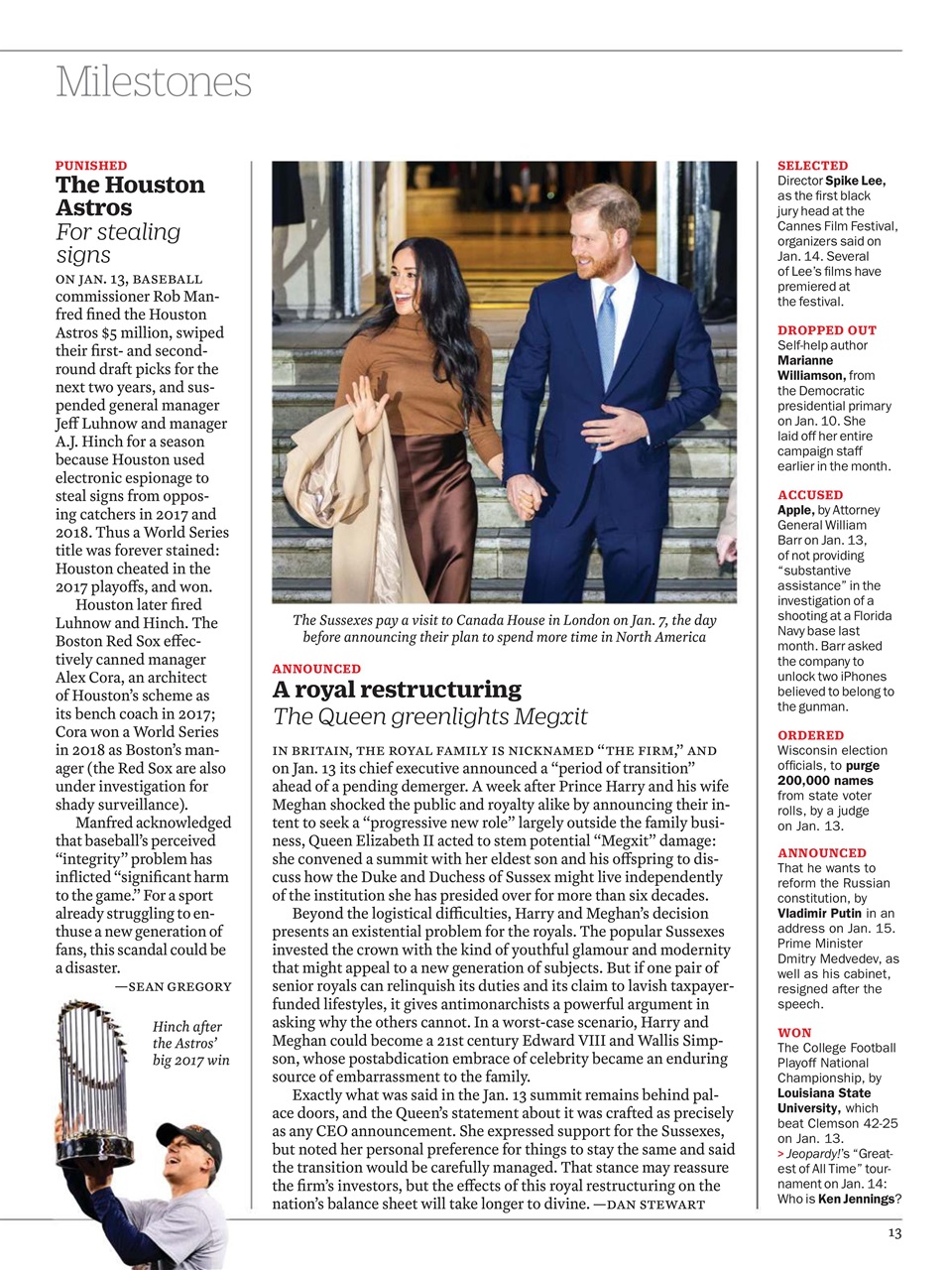 TIME Magazine Europe Preview Pages