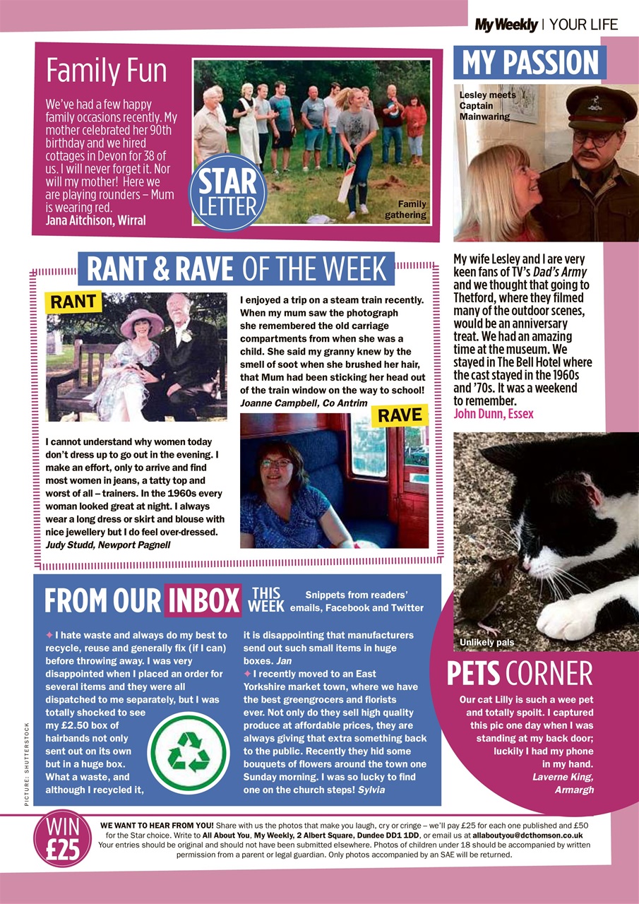 My Weekly Preview Pages