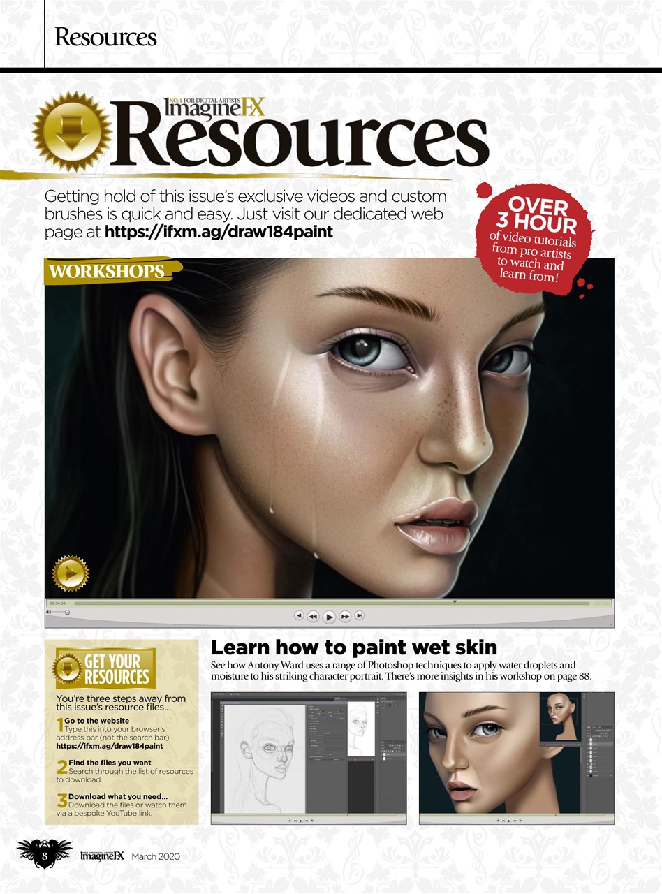 ImagineFX Preview Pages