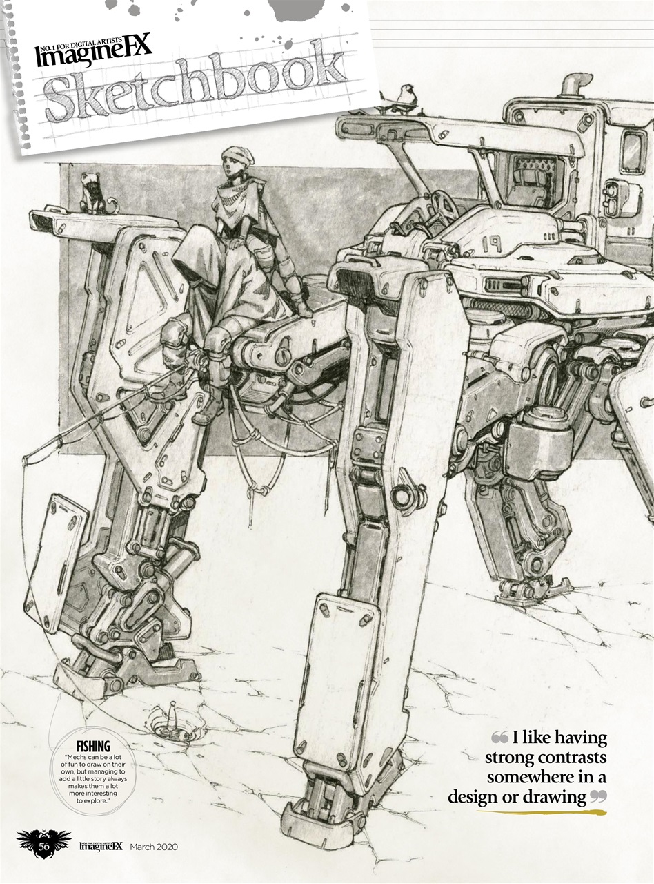 ImagineFX Preview Pages