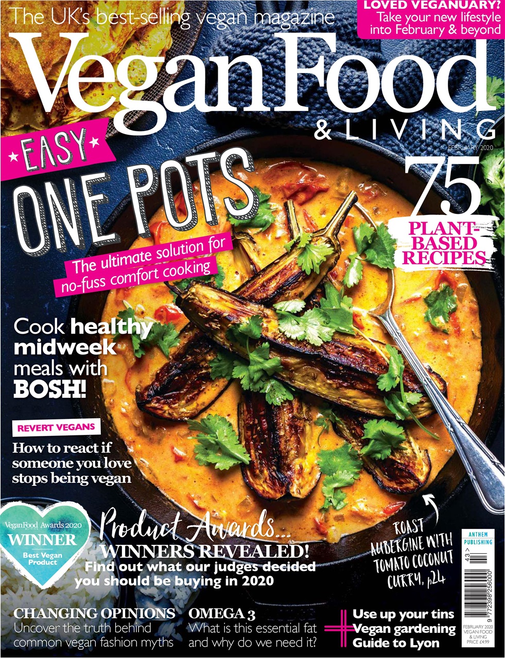 Vegan Food & Living Magazine Preview Pages