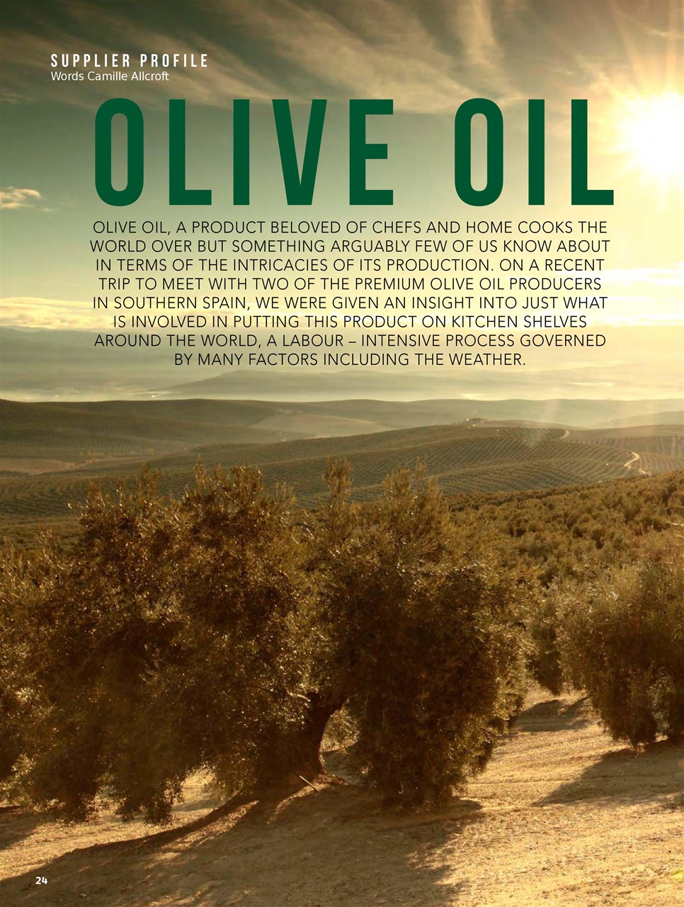 Chef & Restaurant Magazine Preview Pages