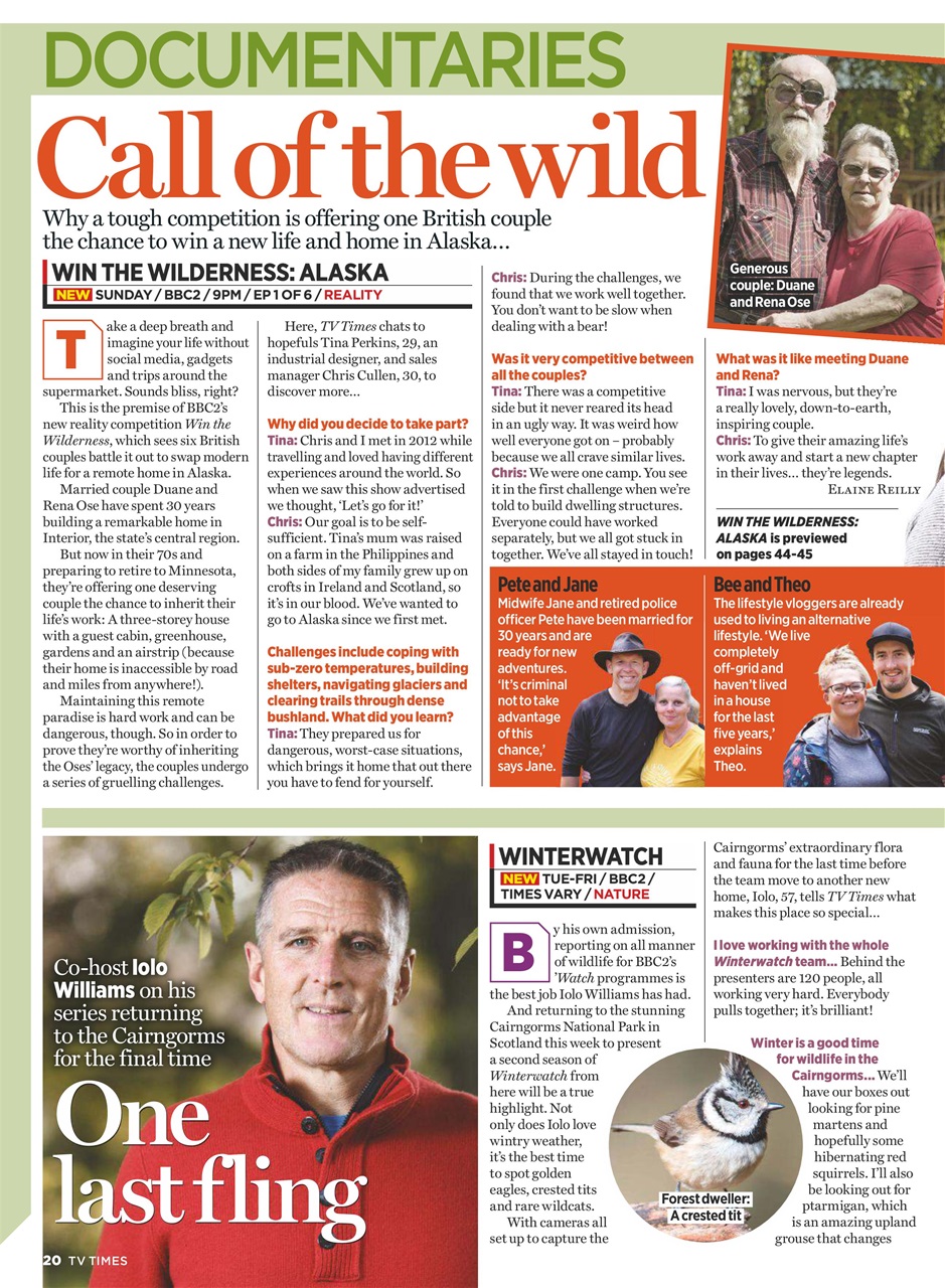 TV Times Preview Pages