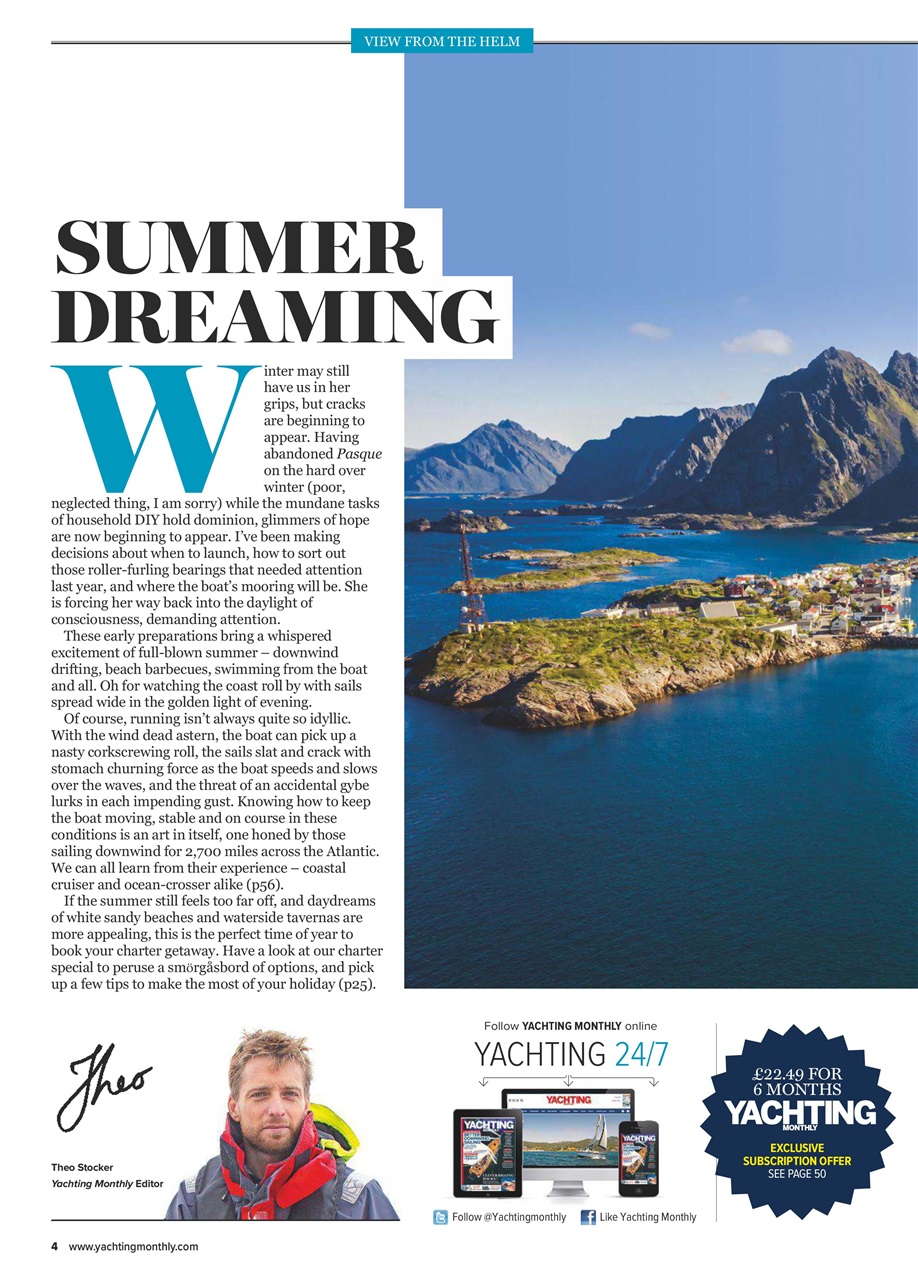 Yachting Monthly Preview Pages
