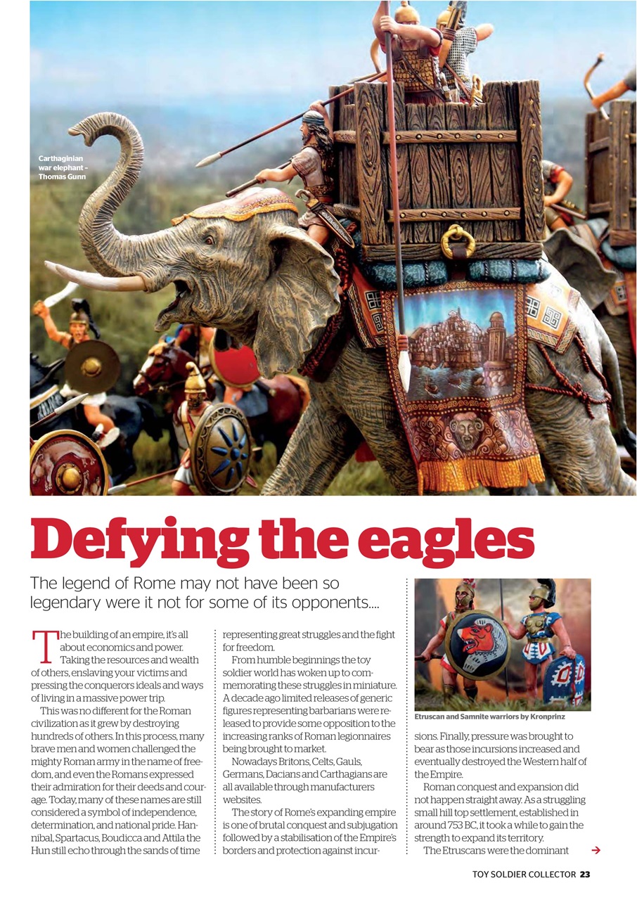 Toy Soldier Collector and Historical Figures Preview Pages