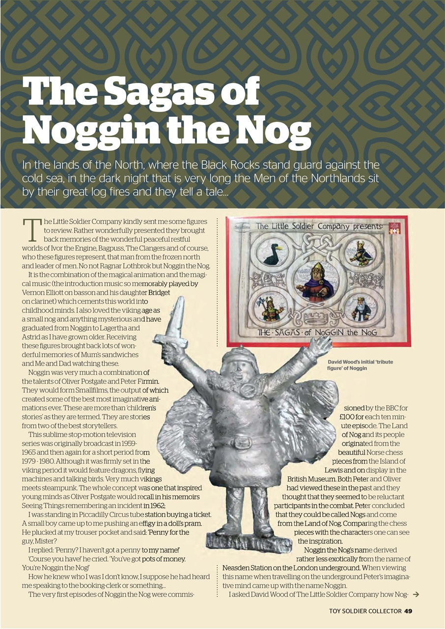 Toy Soldier Collector and Historical Figures Preview Pages