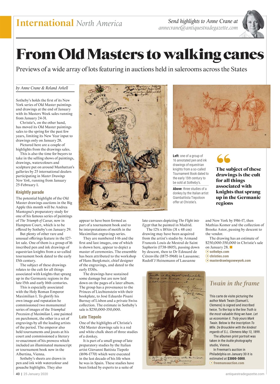 Antiques Trade Gazette Preview Pages