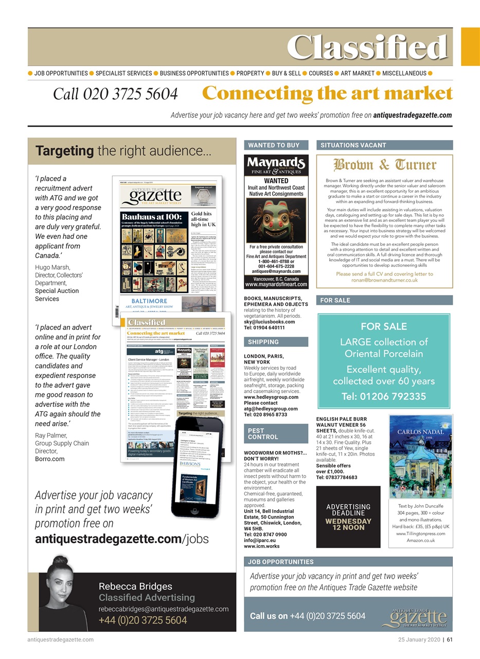 Antiques Trade Gazette Preview Pages