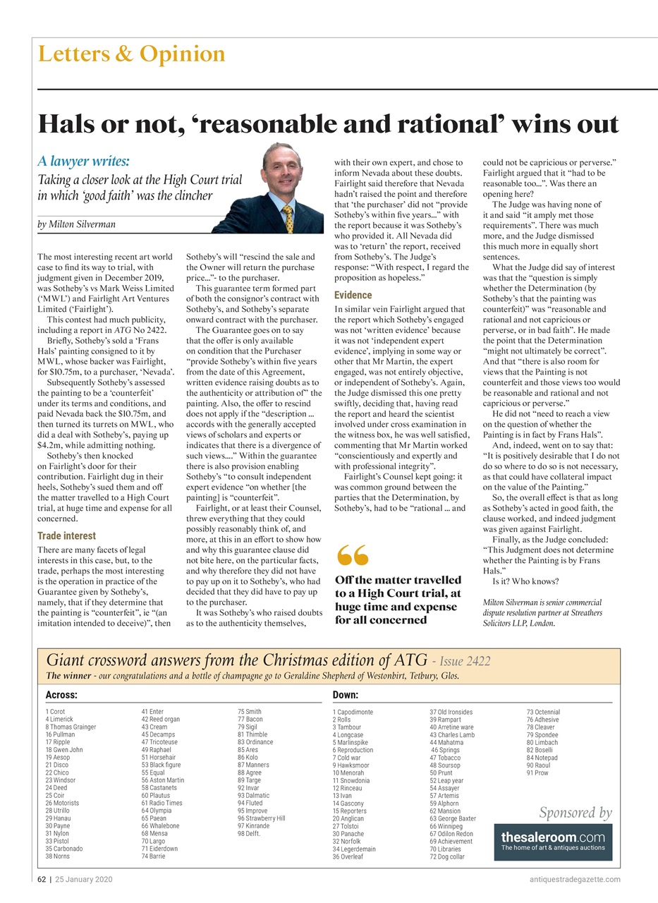 Antiques Trade Gazette Preview Pages